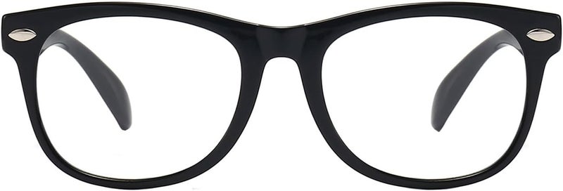 FANNYGO Store 1 Pack kids Blue Light Blocking Glasses For Girls And Boys Computer Blue Light Blocking Glasses For Age 3-11 (Black) - Image 4